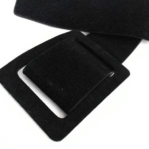 BETSY JOHNSON black square buckle belt